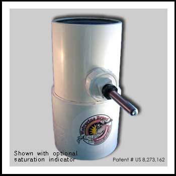 End-Line  101 Lb.Carbon Filter for Grease traps,Commercial building vents,lift stations. 10 CFM max