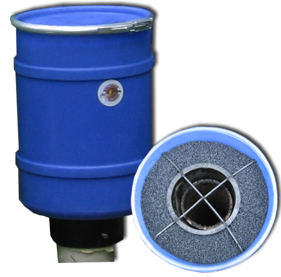 40 LB Mega Wolverine Adsorber Barrel