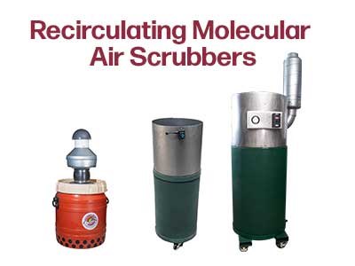 Recirculating Molecular Air Scrubbers